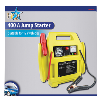 CAR-START02 Auto jump starter met compressor Verpakking foto